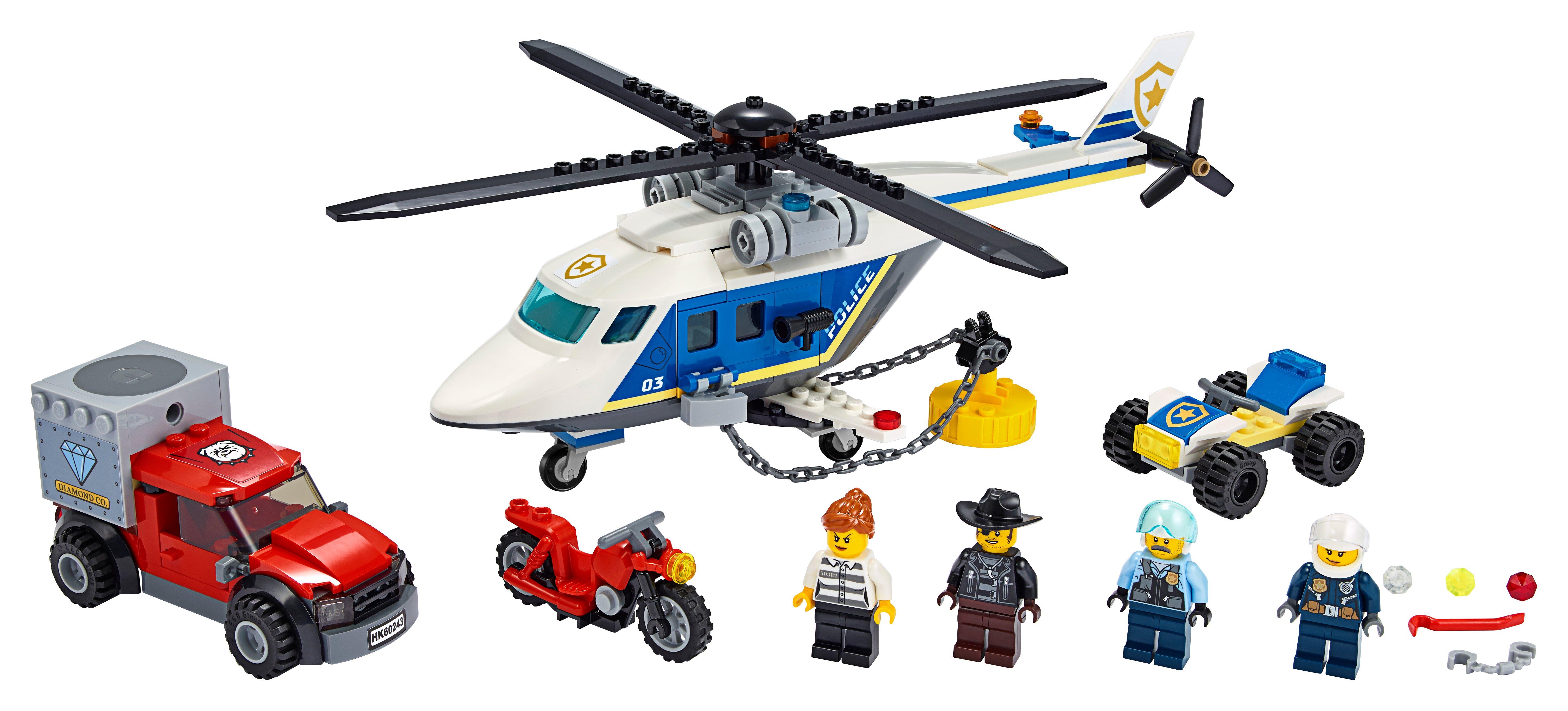 LEGO®  60243 L'arrestation en hélicoptère 