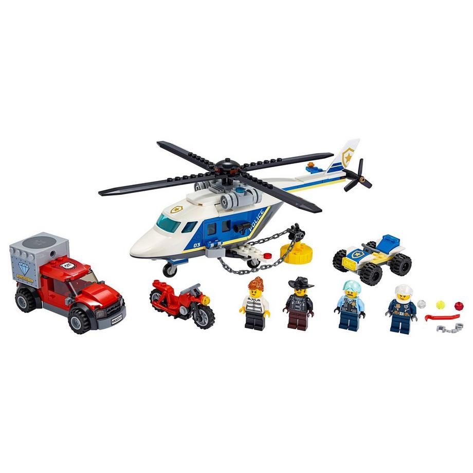 LEGO®  60243 Inseguimento sull'elicottero della polizia 