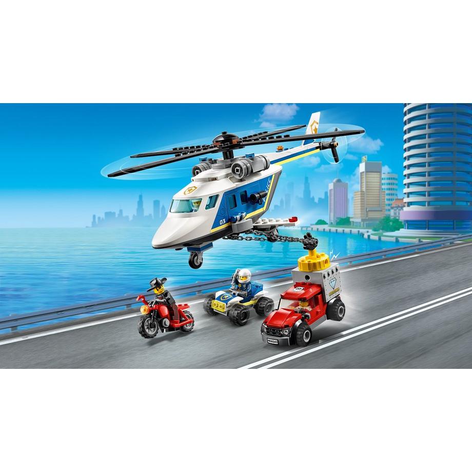 LEGO®  60243 Inseguimento sull'elicottero della polizia 