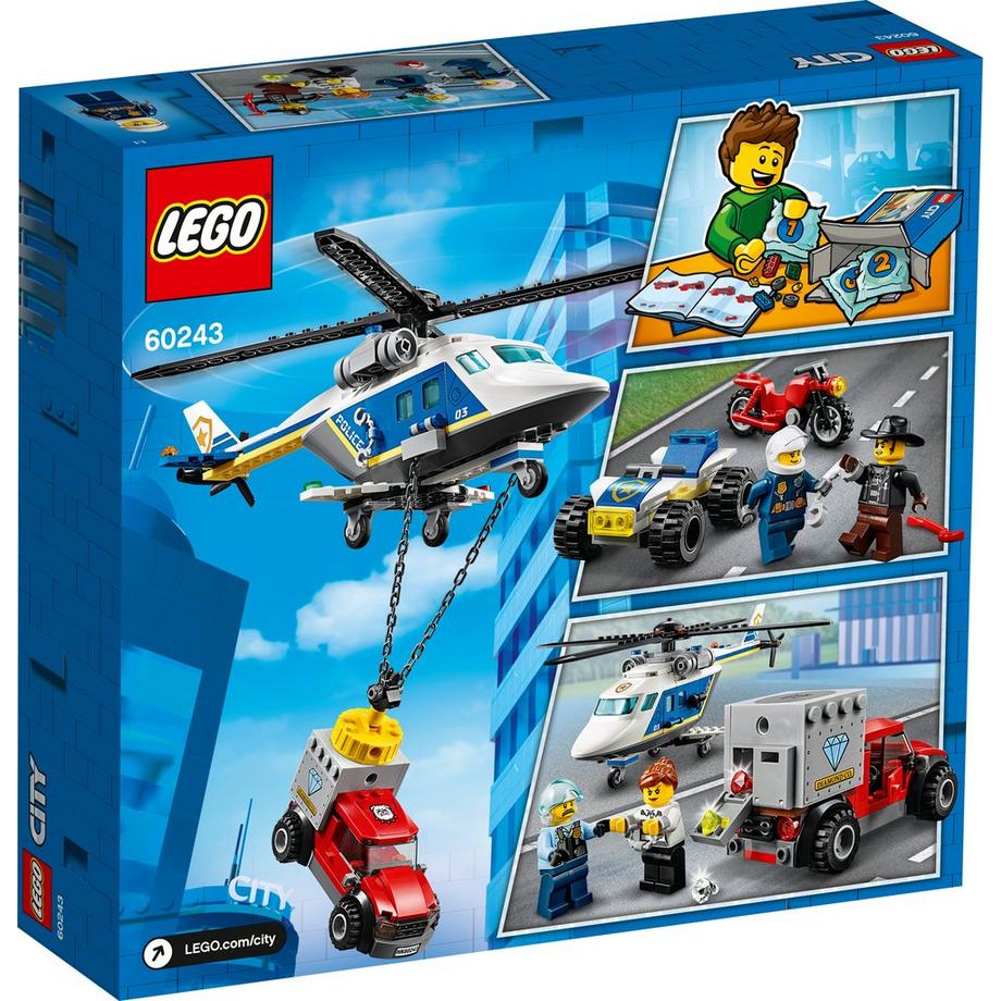 LEGO®  60243 Inseguimento sull'elicottero della polizia 
