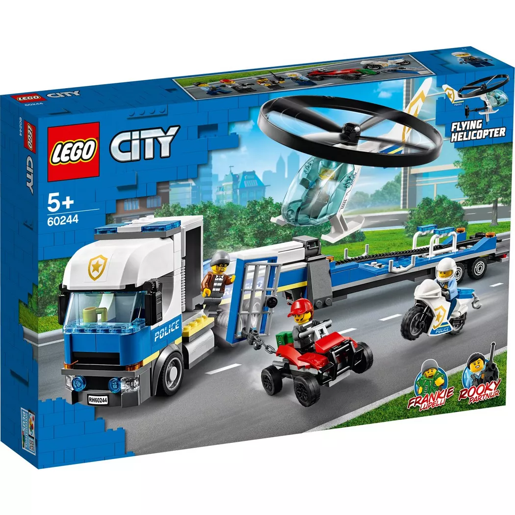 LEGO® - 60244 Polizeihubschrauber-Transport