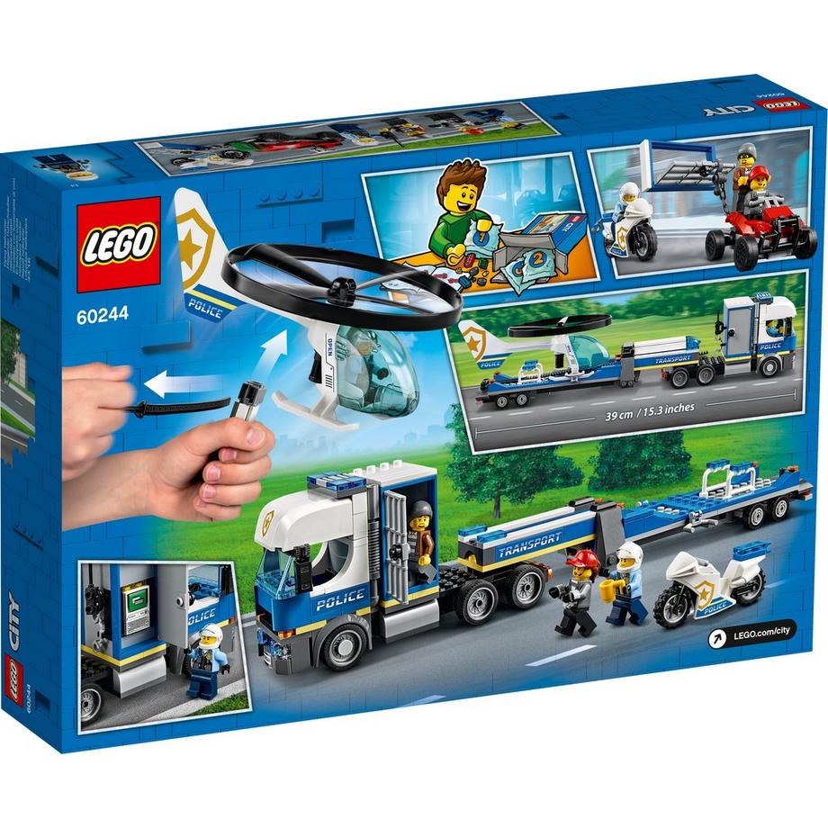 LEGO®  60244 Polizeihubschrauber-Transport 