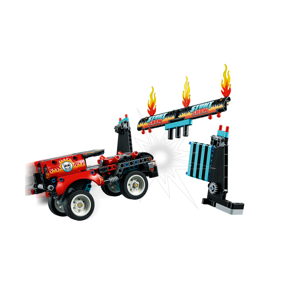 LEGO®  42106 Le spectacle de cascades du camion et de la moto 