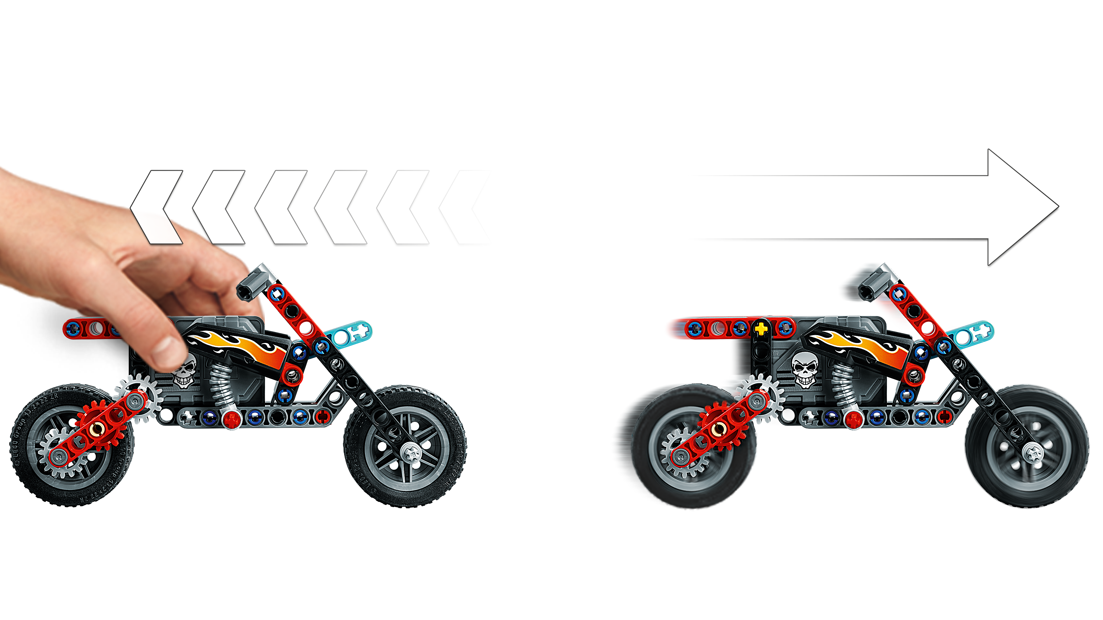 LEGO®  42106 Stunt-Show mit Truck und Motorrad 