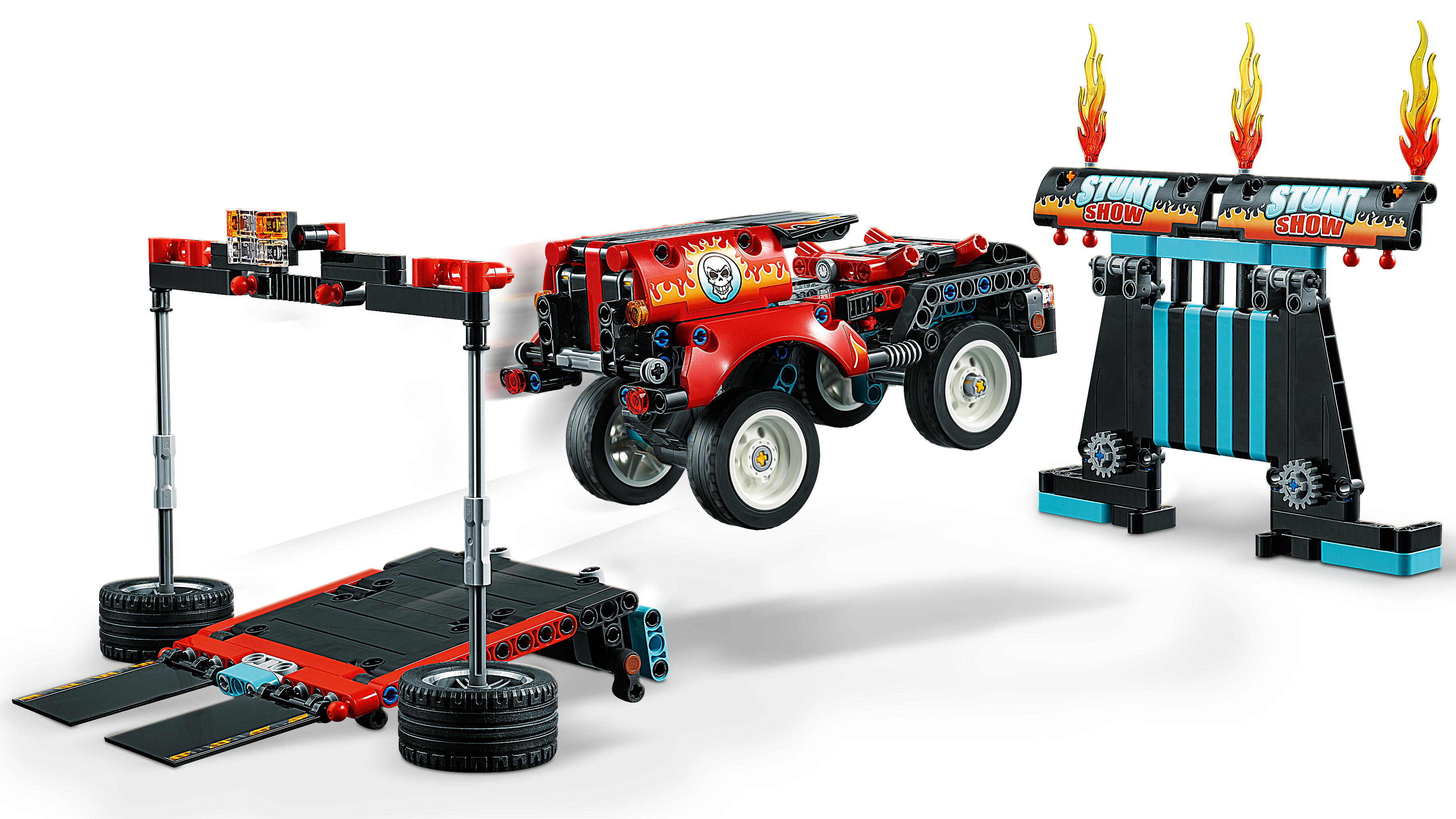 LEGO®  42106 Le spectacle de cascades du camion et de la moto 