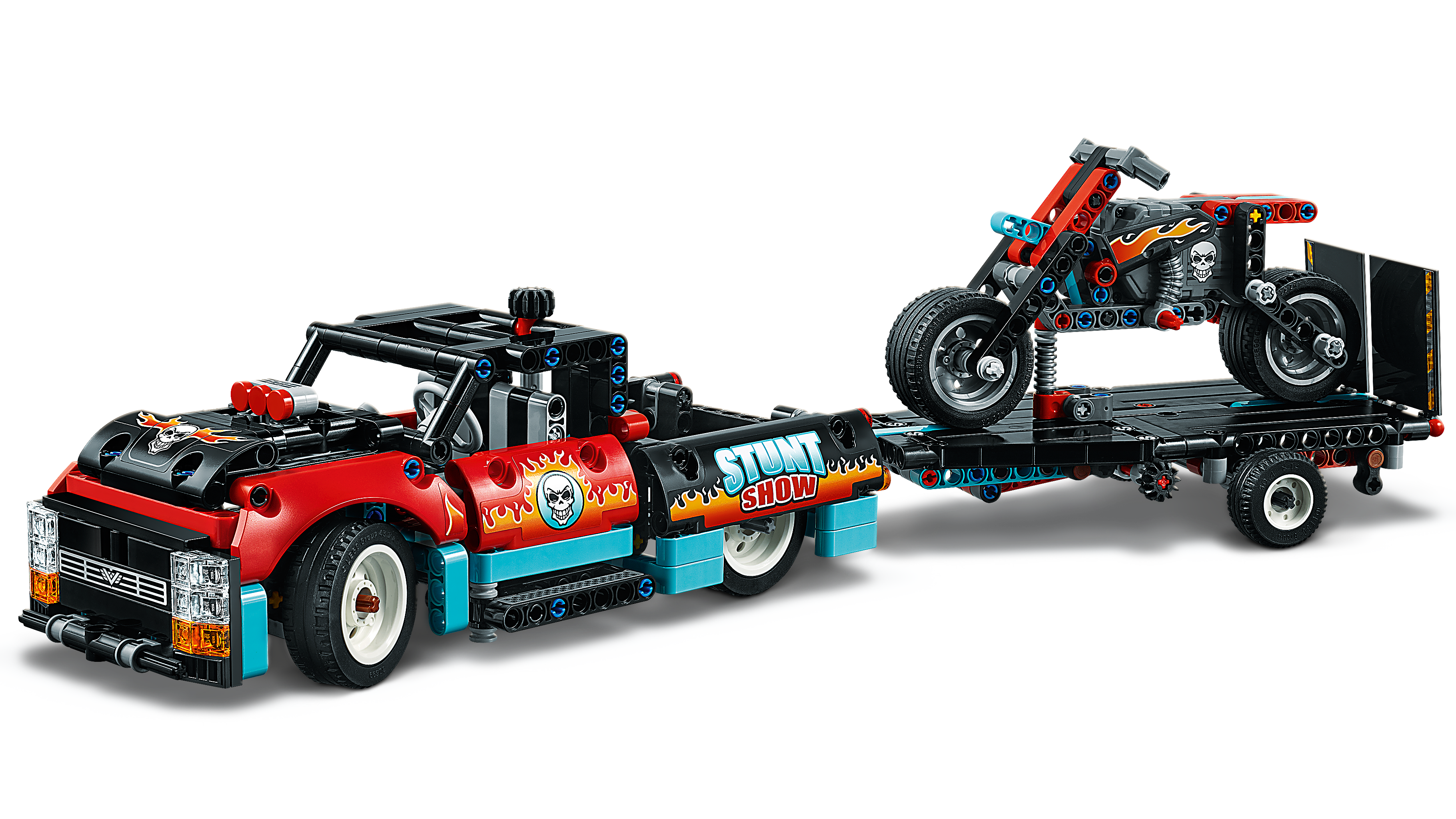 LEGO®  42106 Le spectacle de cascades du camion et de la moto 