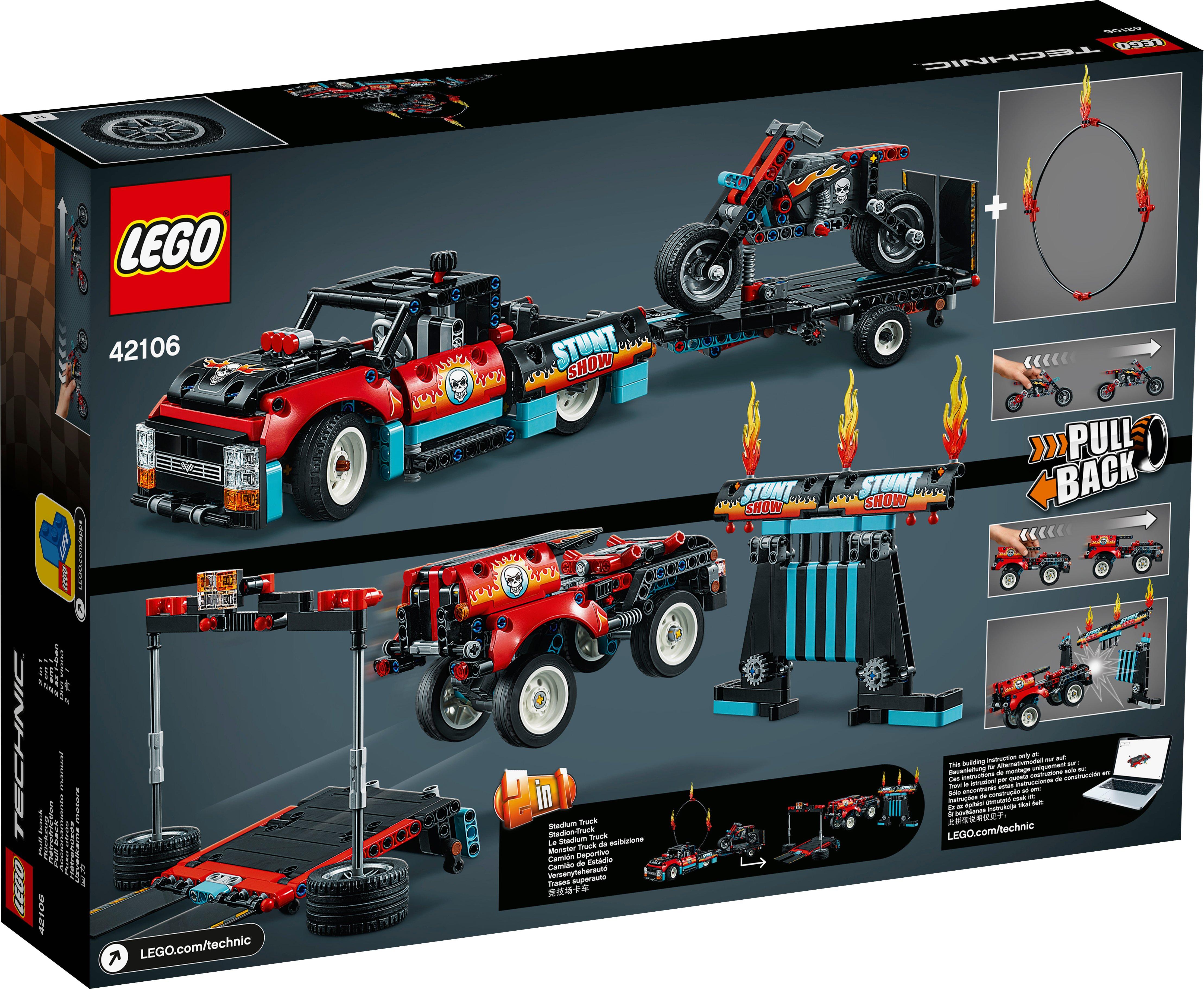 LEGO®  42106 Stunt-Show mit Truck und Motorrad 