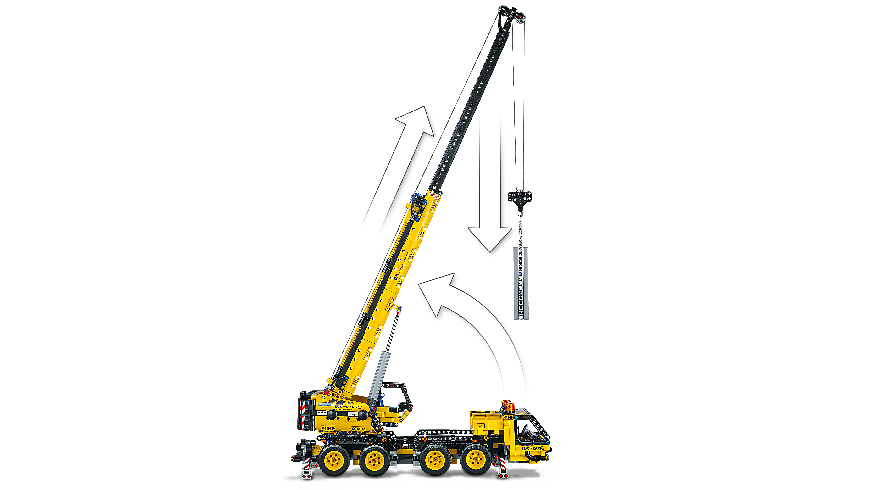 LEGO®  42108 La grue mobile 