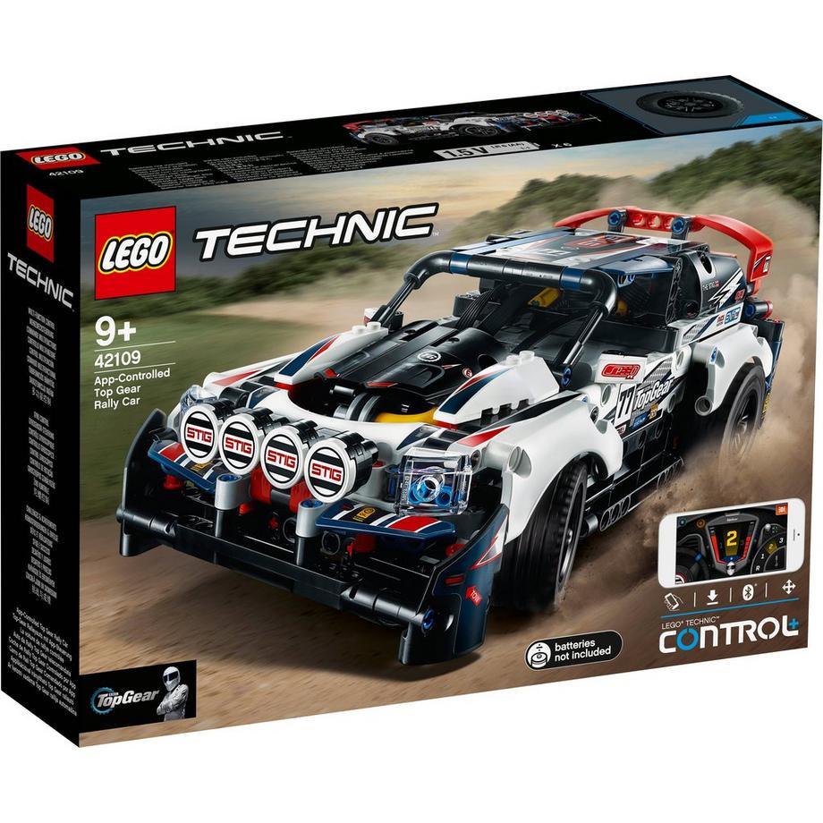 42109 Top-Gear Ralleyauto mit App-Steuerung
