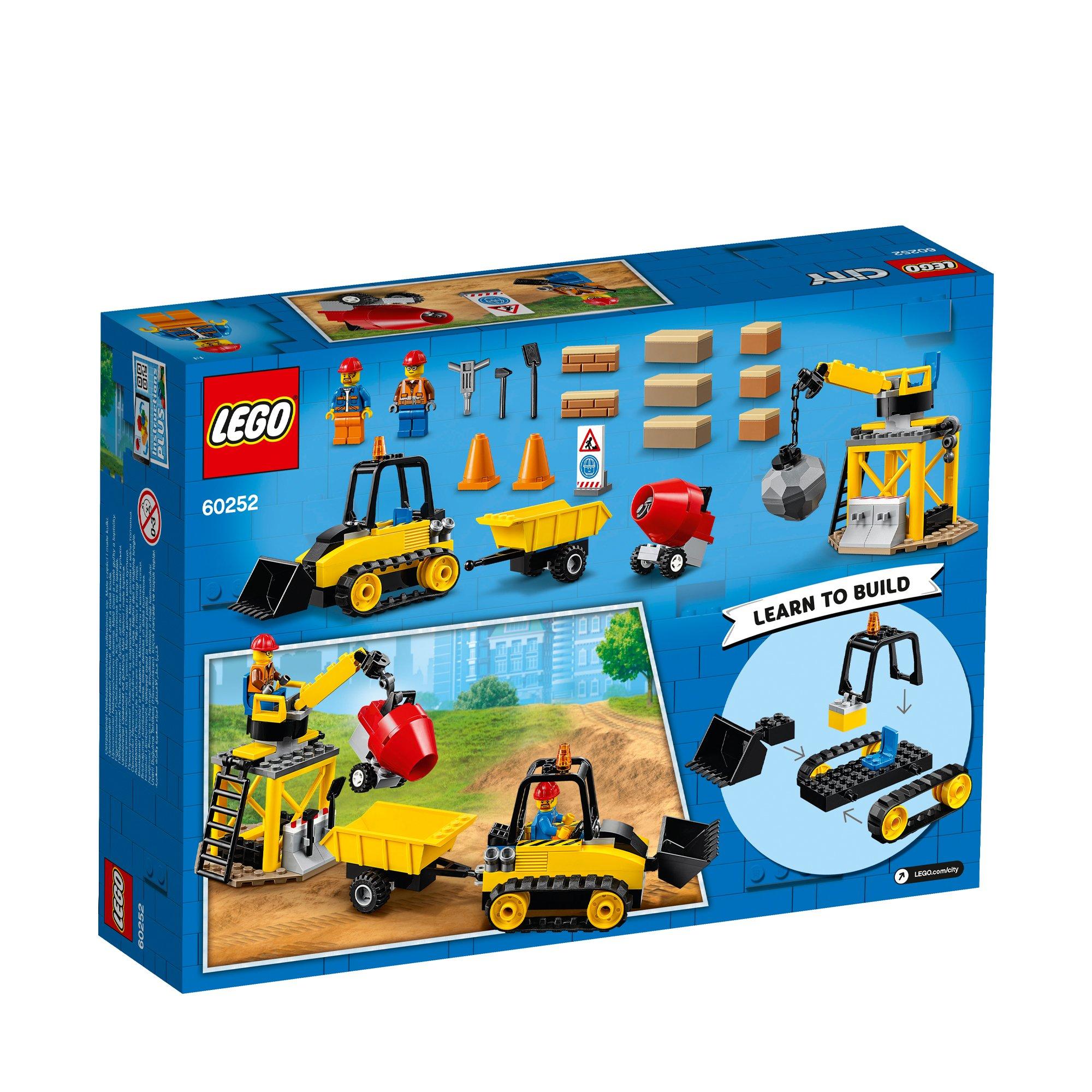 LEGO®  60252 Bagger auf der Baustelle 