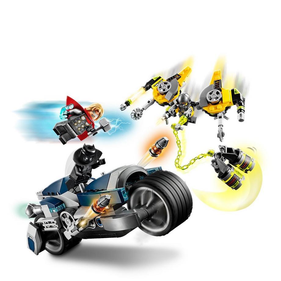 LEGO®  76142 L'attaque du Speeder Bike des Avengers  