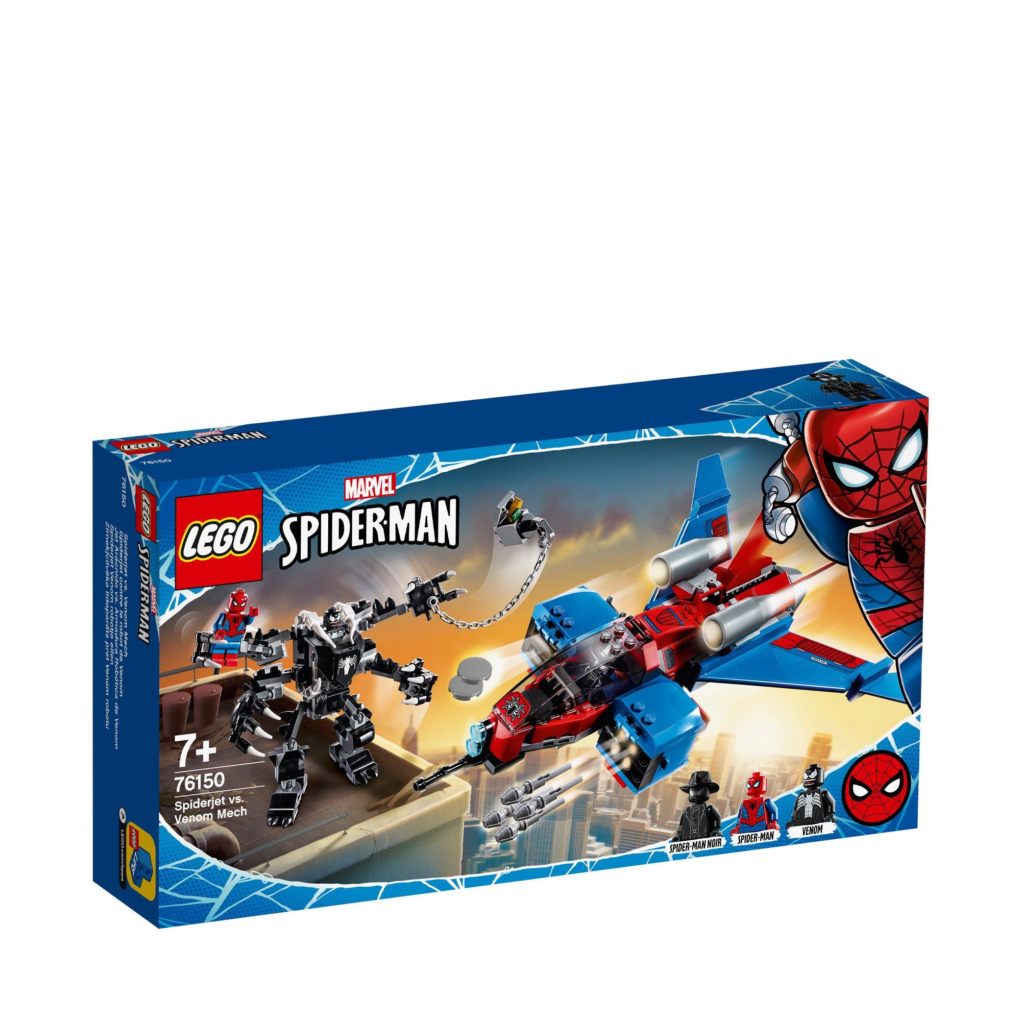 Image of 76150 Spiderjet vs. Venom Mech