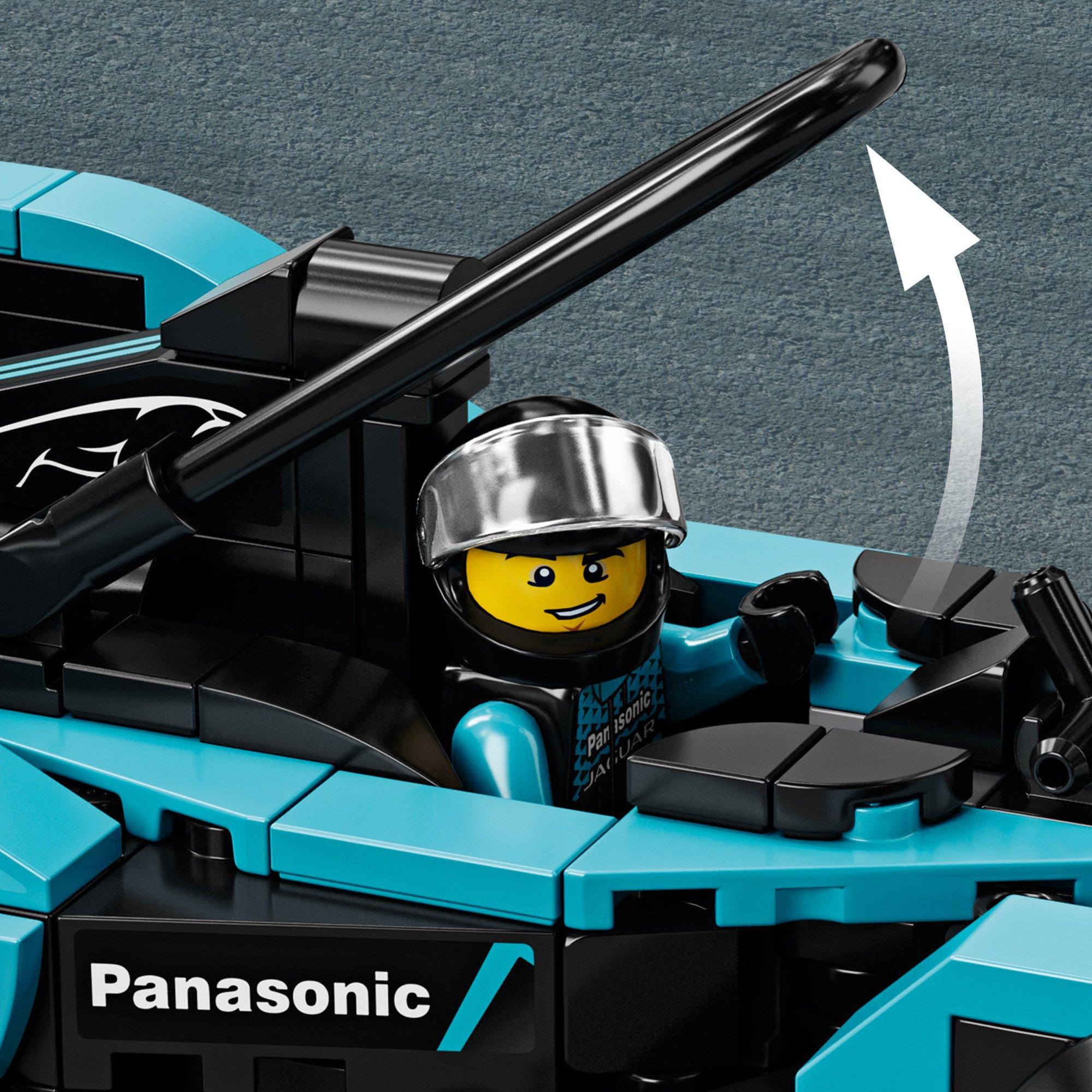 LEGO®  76898 Formula E Panasonic Jaguar Racing GEN2 car & Jaguar I-PACE eTROPHY 