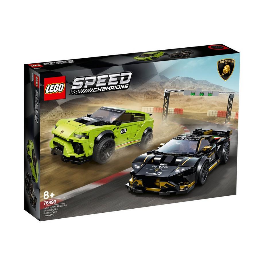 LEGO®  76899 Lamborghini Urus ST-X & Lamborghini Huracán Super Trofeo EVO 