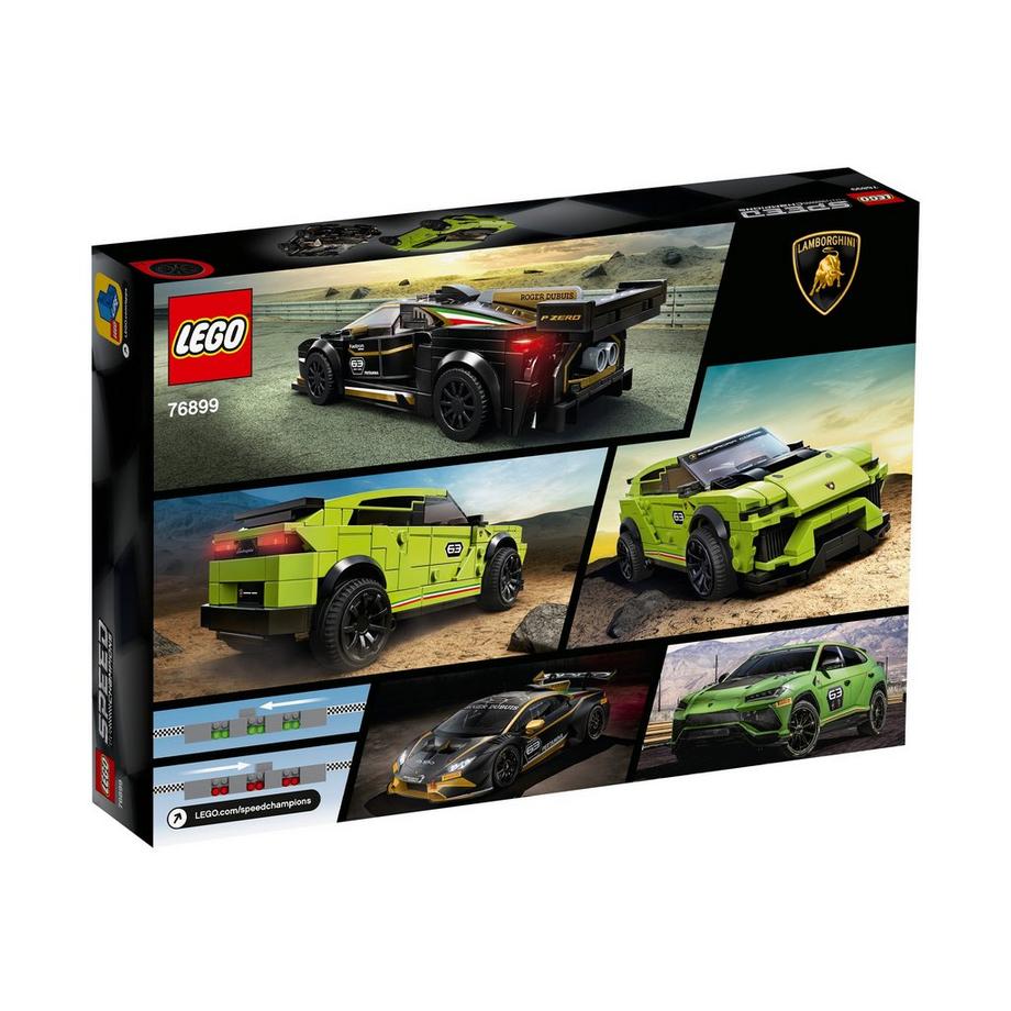LEGO®  76899 Lamborghini Urus ST-X & Lamborghini Huracán Super Trofeo EVO 
