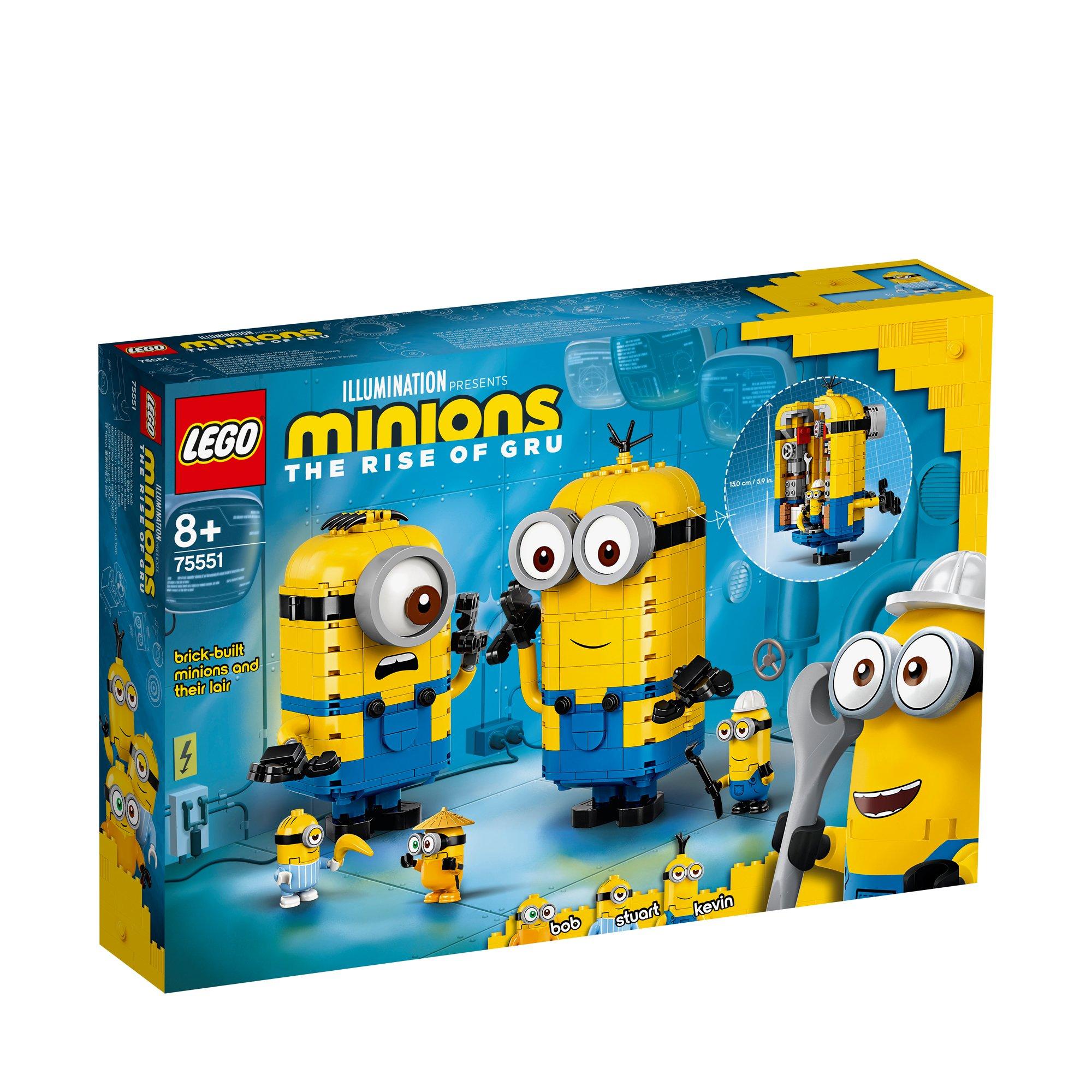 Image of 75551 Minions-Figuren Bauset mit Versteck