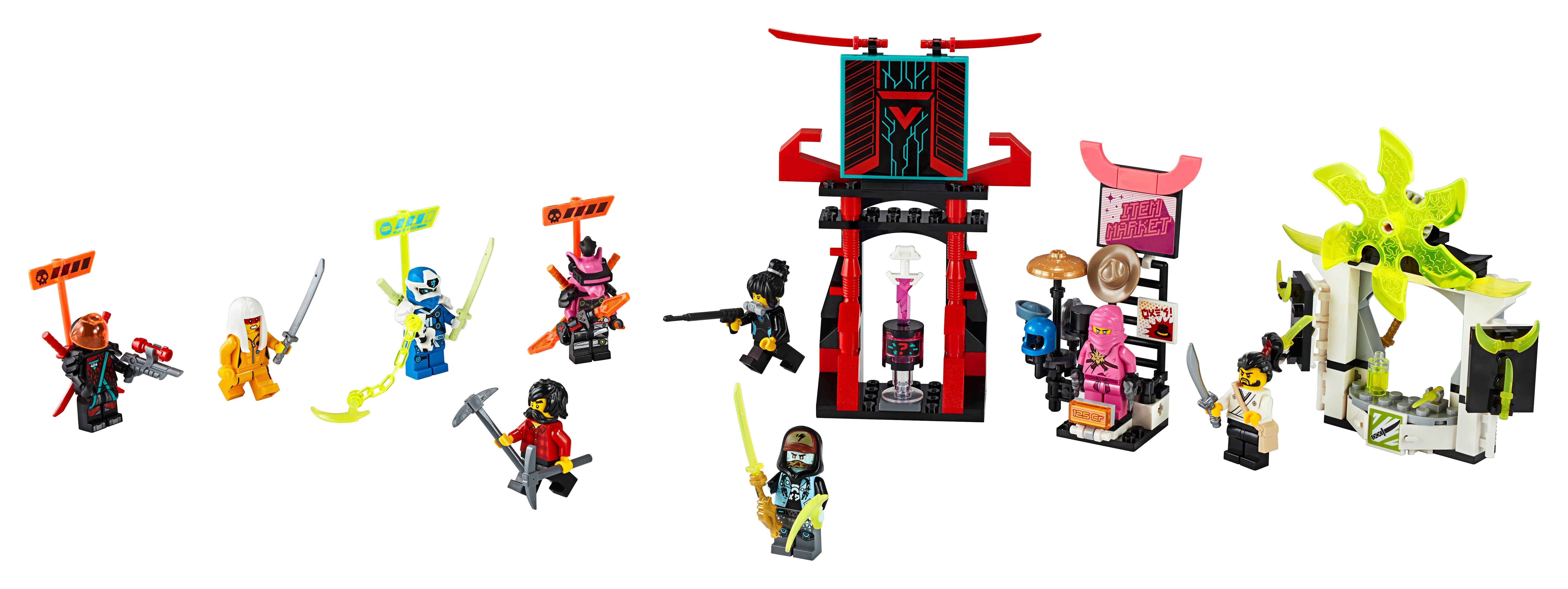 LEGO®  71708 Il Mercato dei Ninja Gamers 