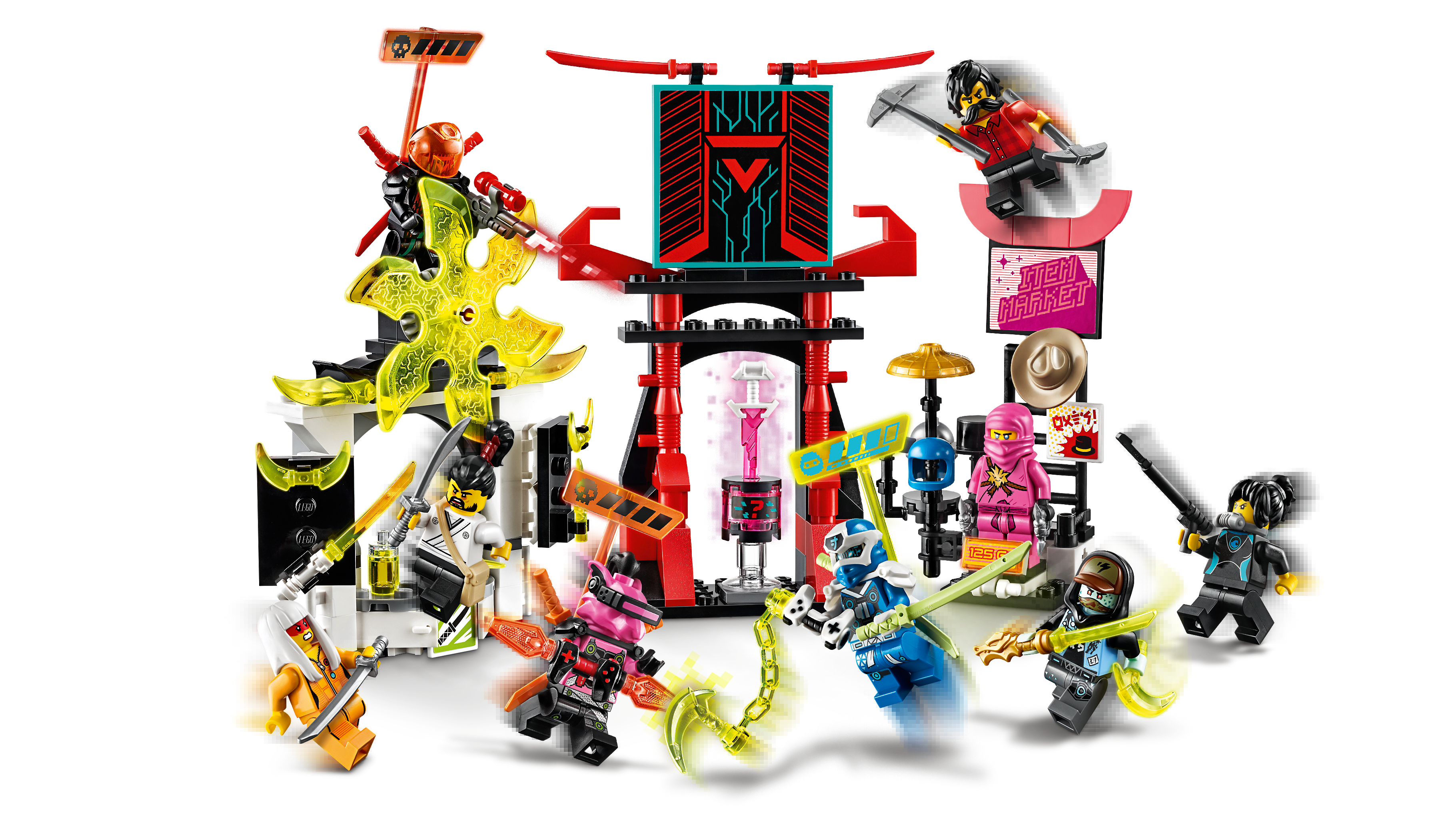 LEGO®  71708 Il Mercato dei Ninja Gamers 