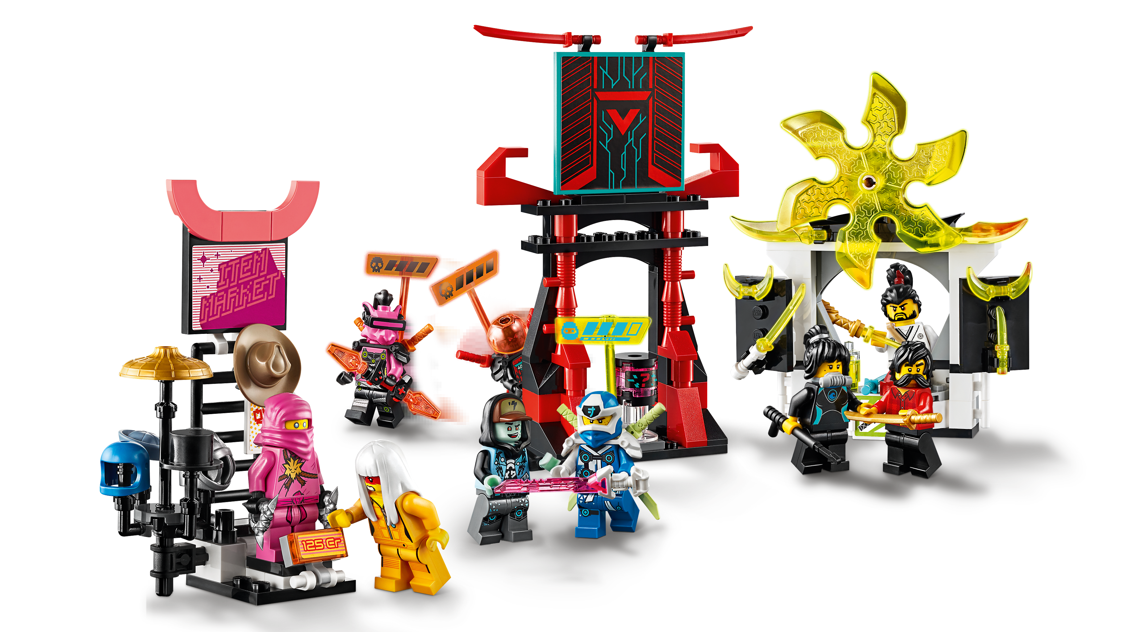 LEGO®  71708 Il Mercato dei Ninja Gamers 