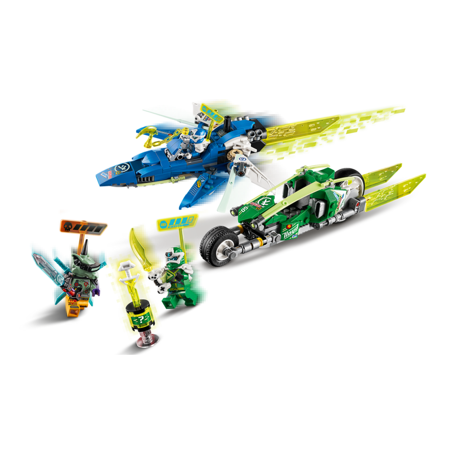 LEGO®  71709 Les bolides de Jay et Lloyd 