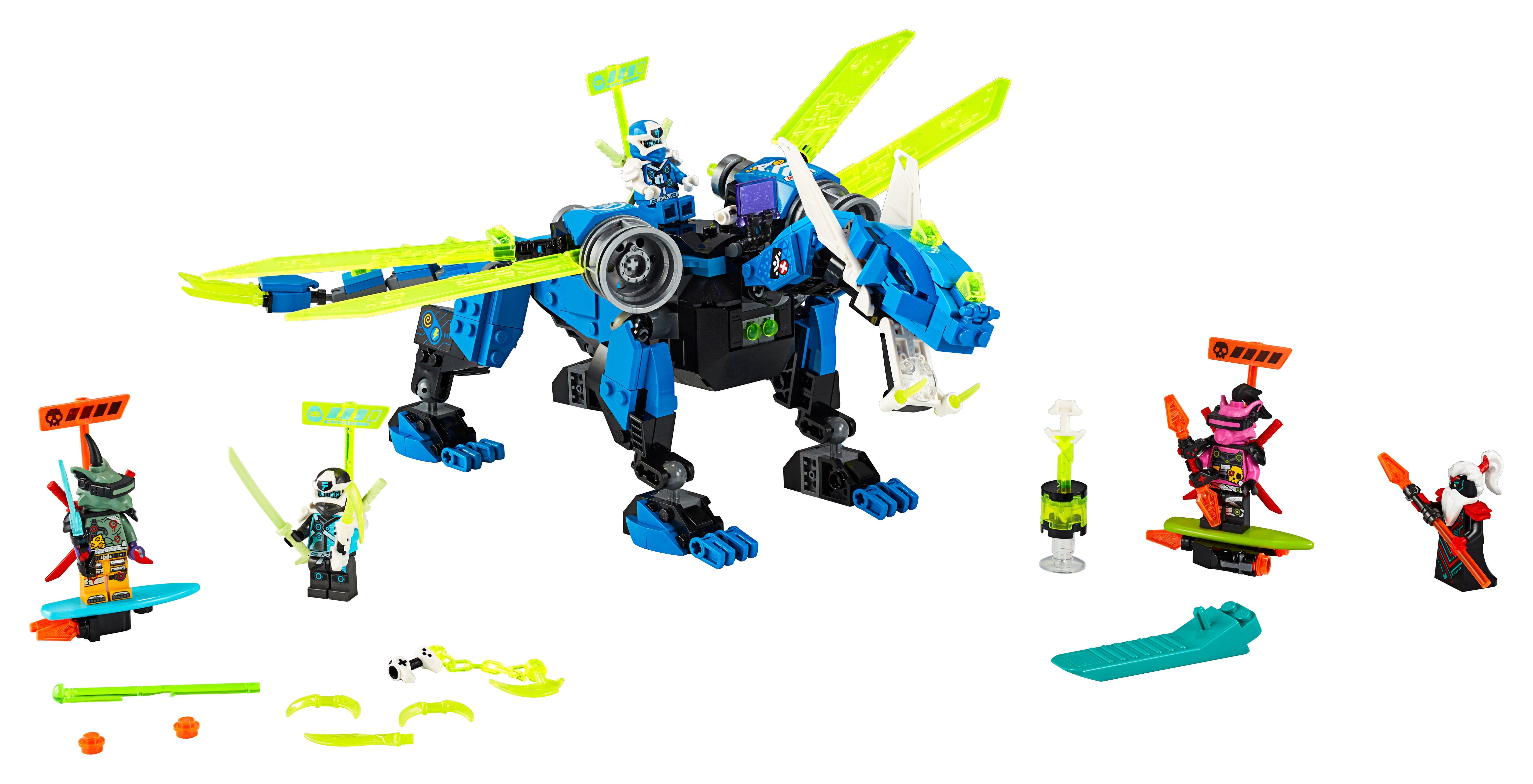 LEGO®  71711 Le cyber dragon de Jay 