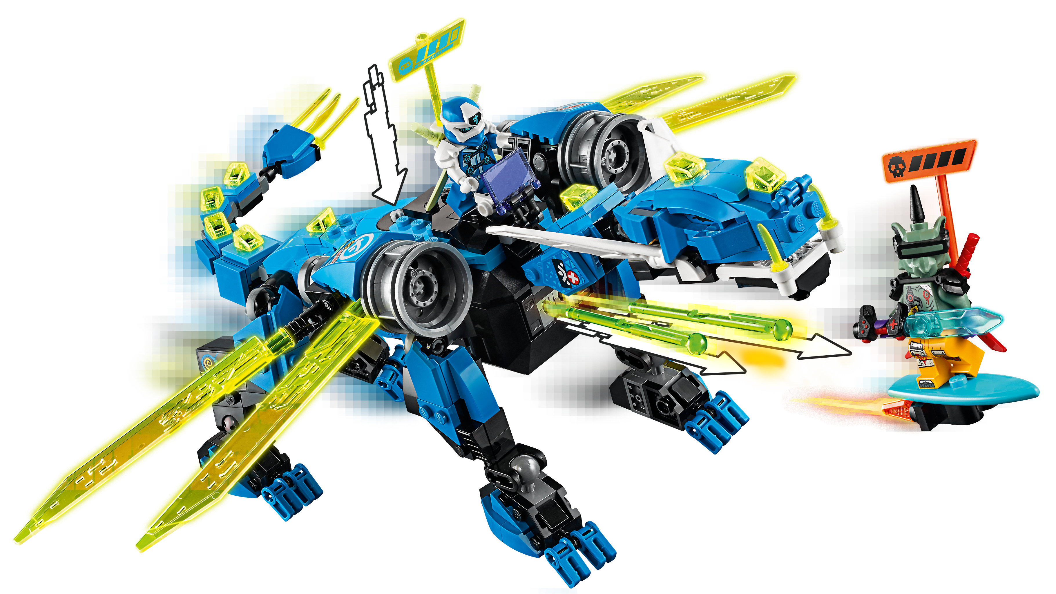 LEGO®  71711 Jays Cyber-Drache 