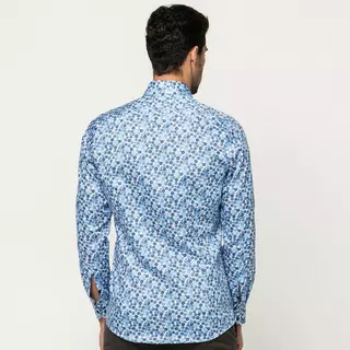 OLYMP Hemd, Modern Fit, langarm  Blau
