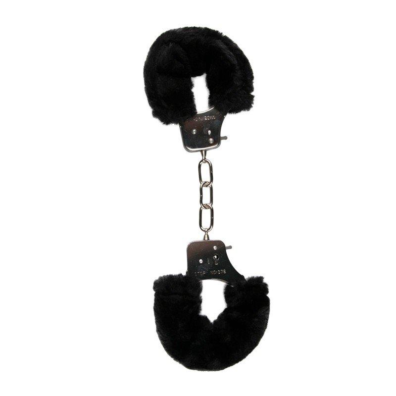 Image of EasyToys Furry Handcuffs Schwarz von Easy Toys