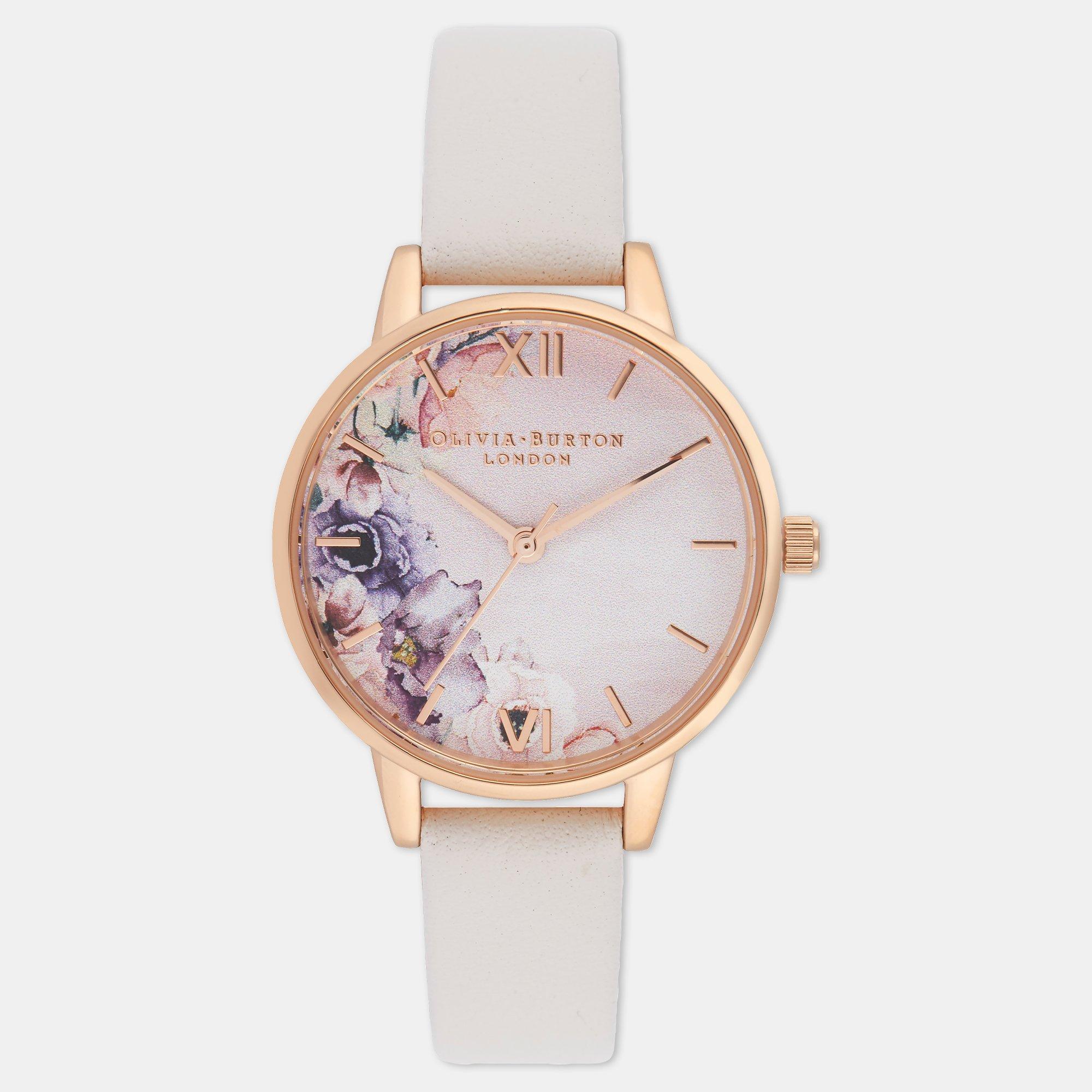 Image of OLIVIA BURTON Watercolour Florals Analoguhr - 30mm