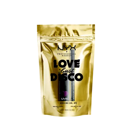 NYX-PROFESSIONAL-MAKEUP  Love Lust Disco Lip-Set Disco Mix Girl, Bye 
