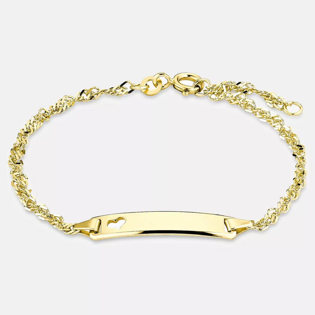 Amor - Armband, 19cm, Gelbgold