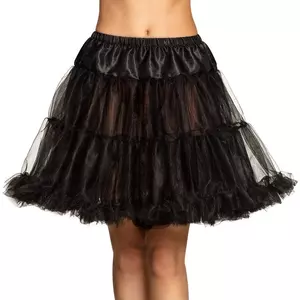 Petticoat deluxe schwarz, Kostüm für Damen