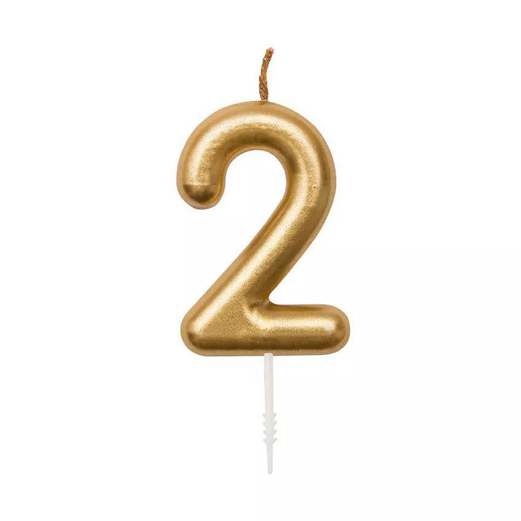 Rico Design - Kerze, 11cm, Gold