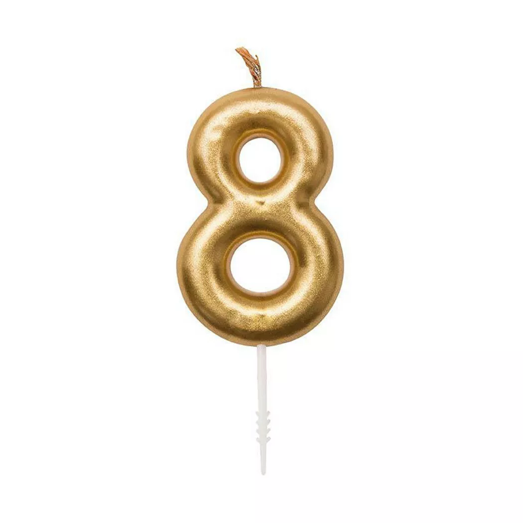 Rico Design - Kerze, 11cm, Gold