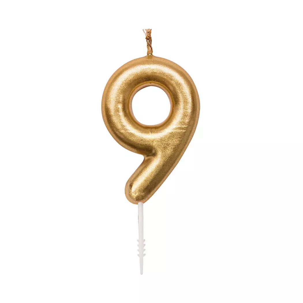 Rico Design - Kerze, 11cm, Gold