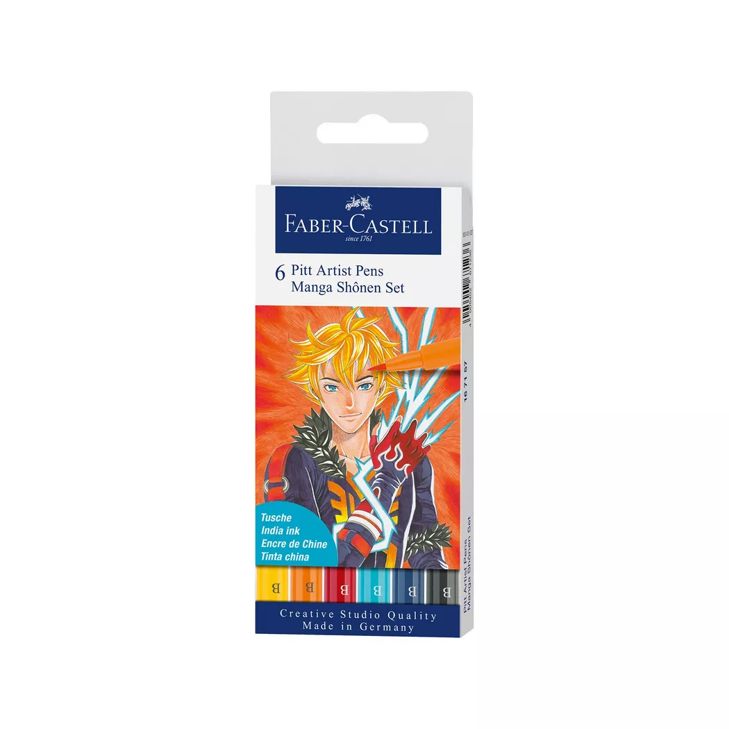 FABER CASTELL - Tuschestift, Multicolor