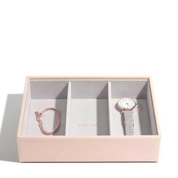 Schmuckbox, 3 tiefe Fächer