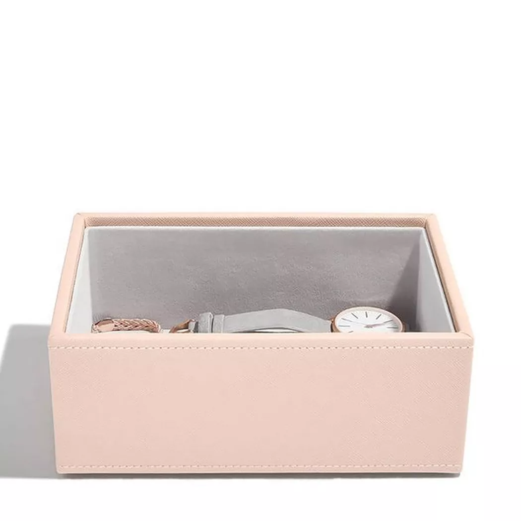 Stackers - Schmuckbox, 1 tiefes Fach, 18X12.5X7.2CM, Rosa