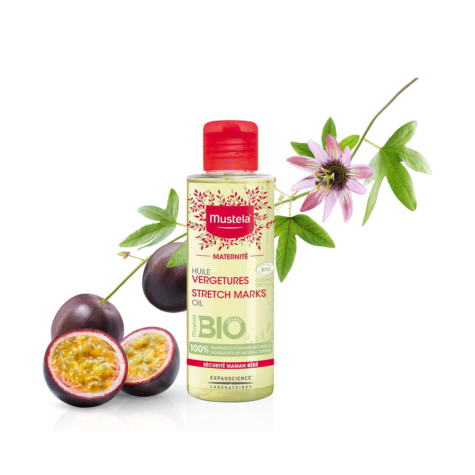 Mustela  Schwangerschaftsstreifen Öl Mustela huile vergetures BIO 