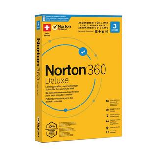 Symantec NORTON 360 DELUXE 25GB 3 DEVIC Antivirus 