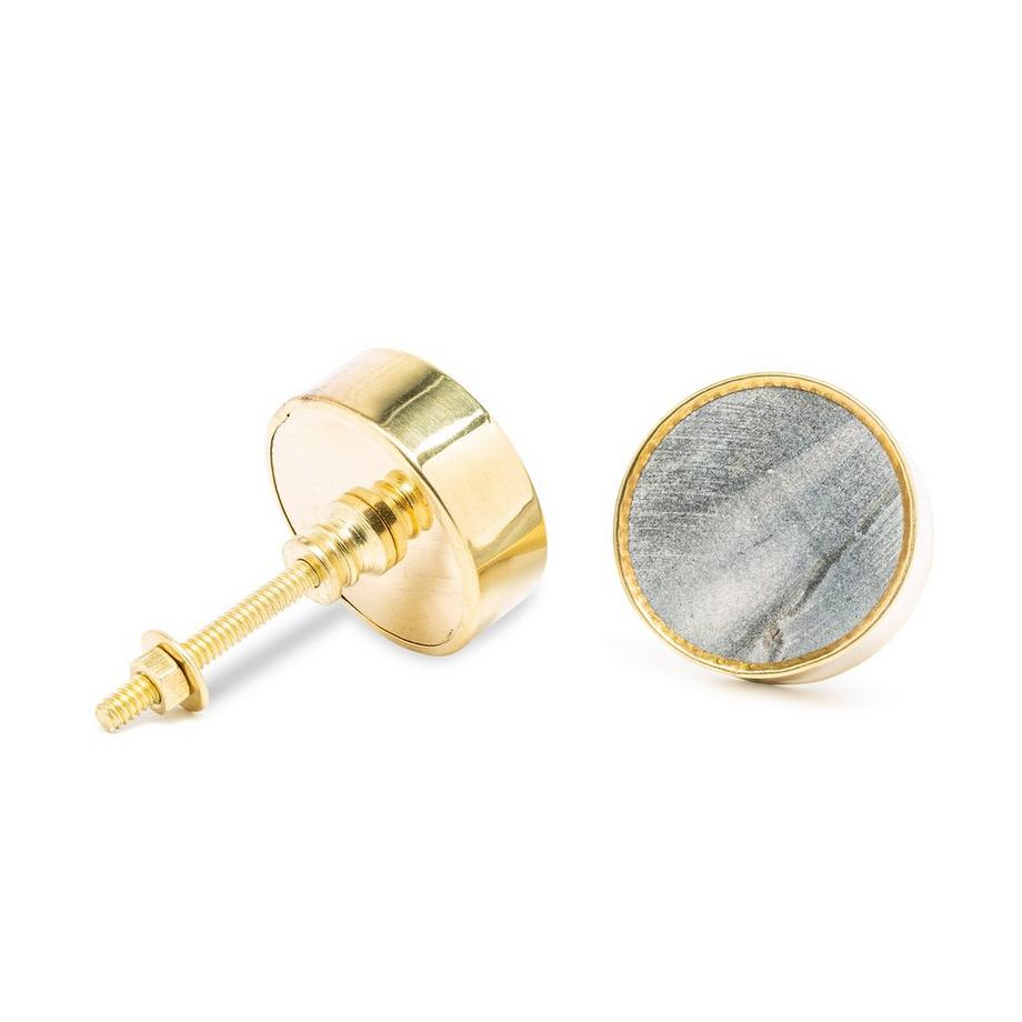 Manor Collections BRASS / IRON / STONE DOOR KNOB Article décoratif 