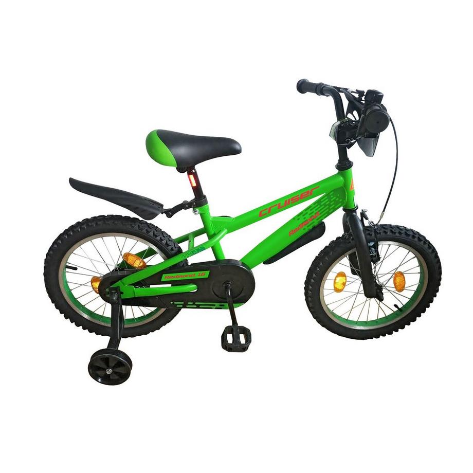 Cruiser Cruiser Redmond 16" Boys Grün California Bicicletta per bambini Redmond 