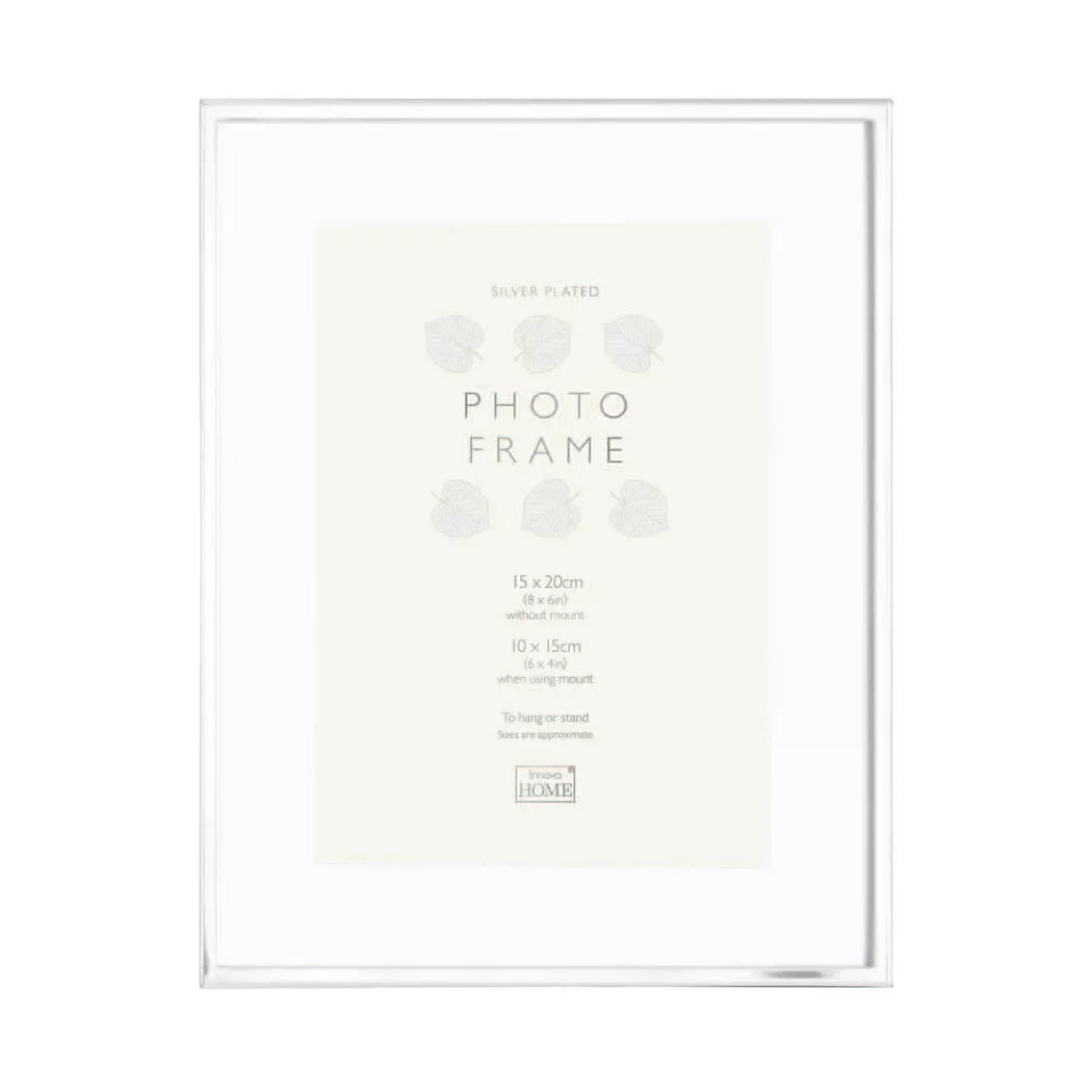 EIBERT - Bilderrahmen, 20 x 25 cm, Silber