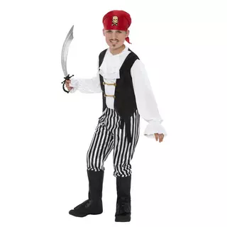 BOLAND Pirat schwarz/weiss Gr. S


 Costume pirata bambini 