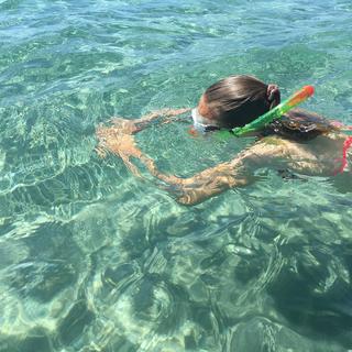 SCHILDKRÖT  Kinder-Schnorchelset Bermuda mit Brille, Schnorchel, Flossen 