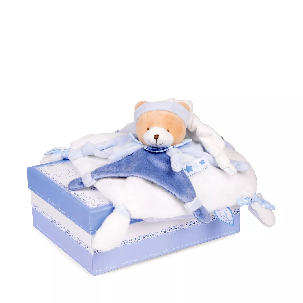 DOUDOU & COMPAGNIE - Schmusetuch, Hellblau
