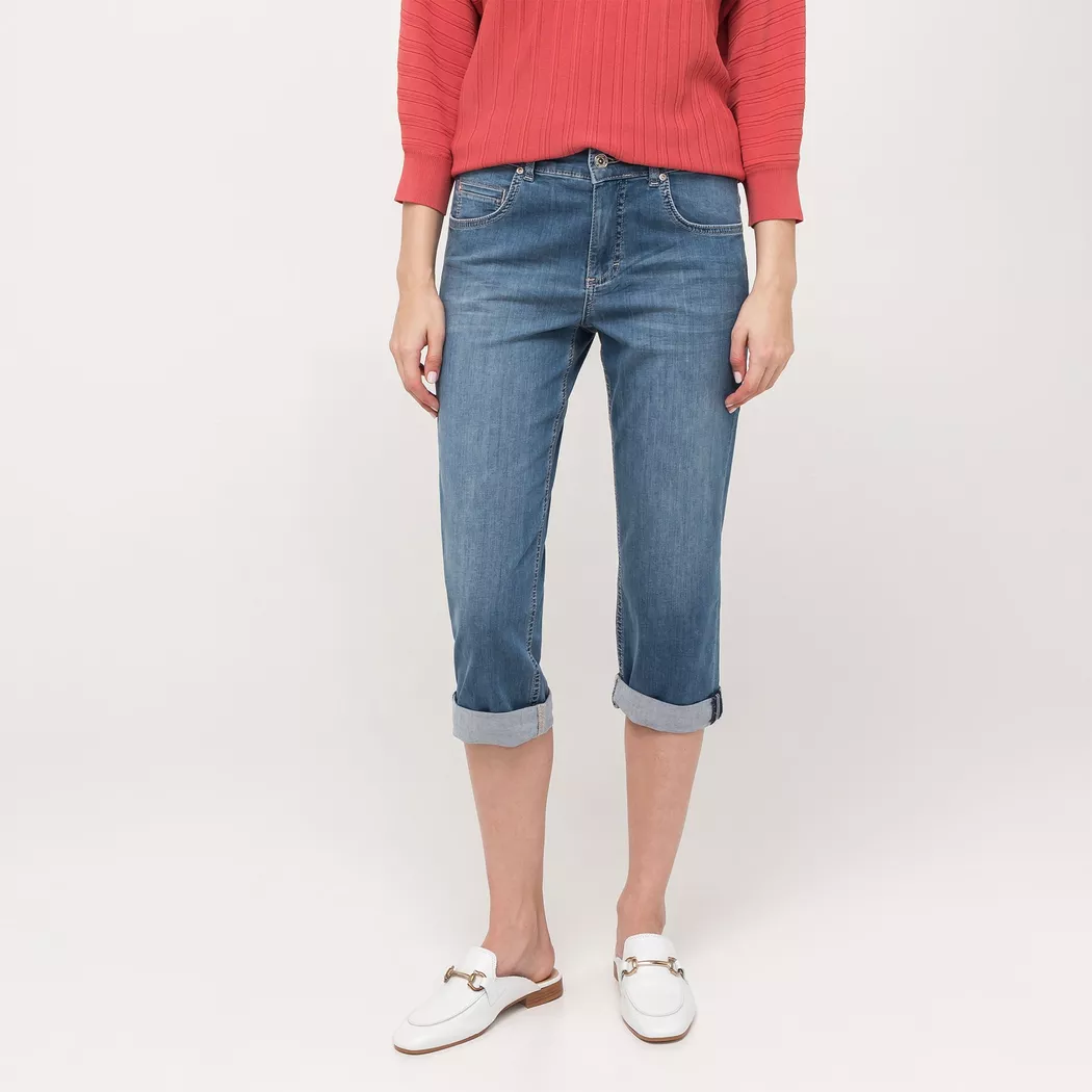 Angels - 5-Pocket Hose, Slim Fit, für Damen, Hellblau, Größe 36