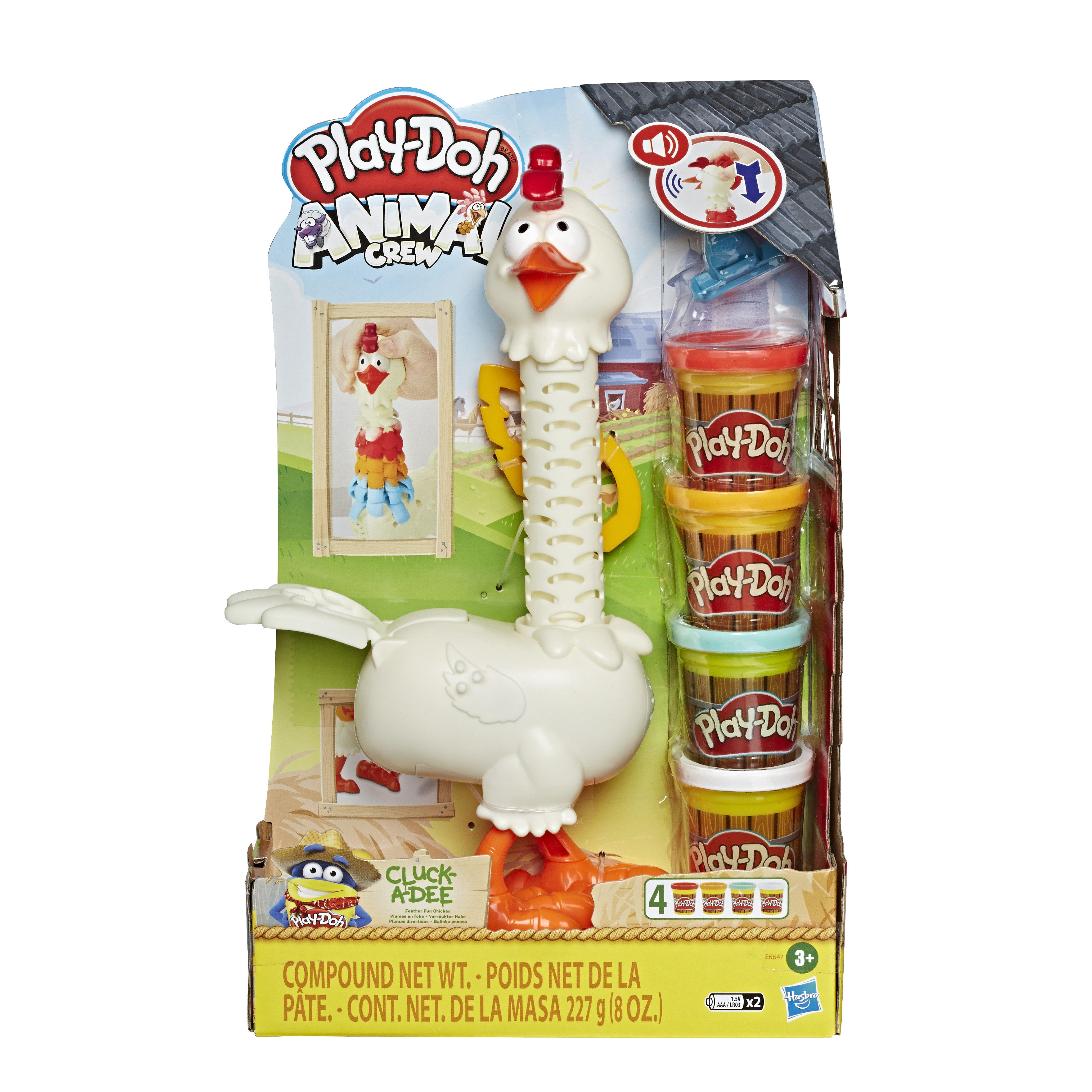 Play-Doh  Crew Cluck-a-Dee Verrücktes Huhn 