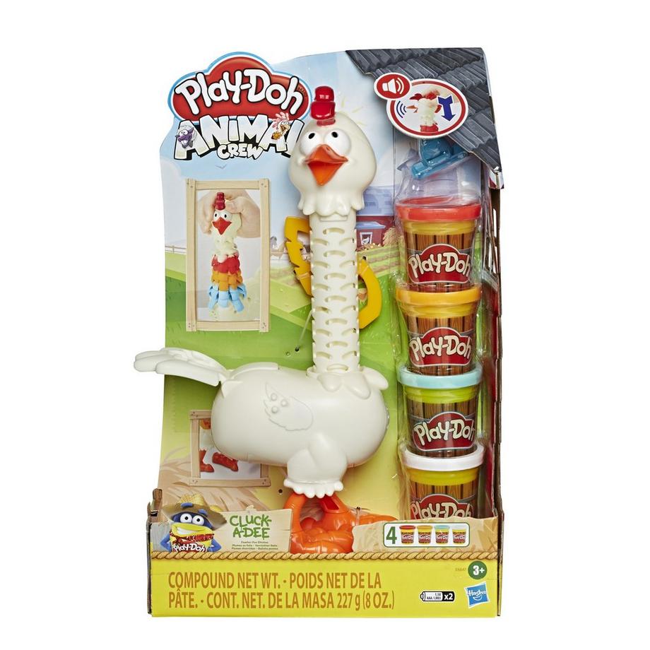 Play-Doh  Crew Cluck-a-Dee Verrücktes Huhn 