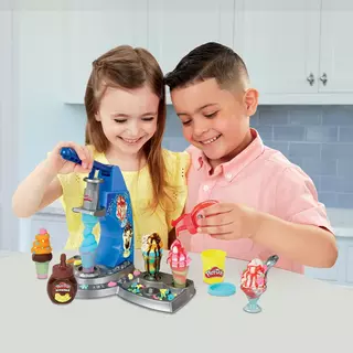 Kit de machine à glaçons à pâte à modeler avec garniture et jouet à